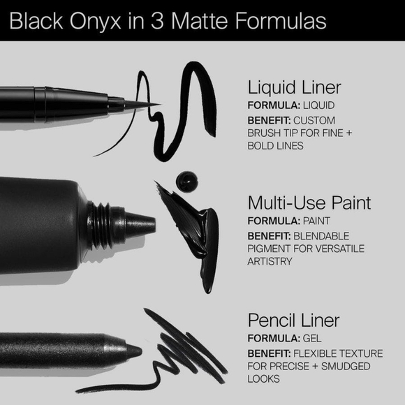 HAUS LABS Clear Cut Liquid Eyeliner By Lady Gaga Black Onyx - Picture 4 of 12